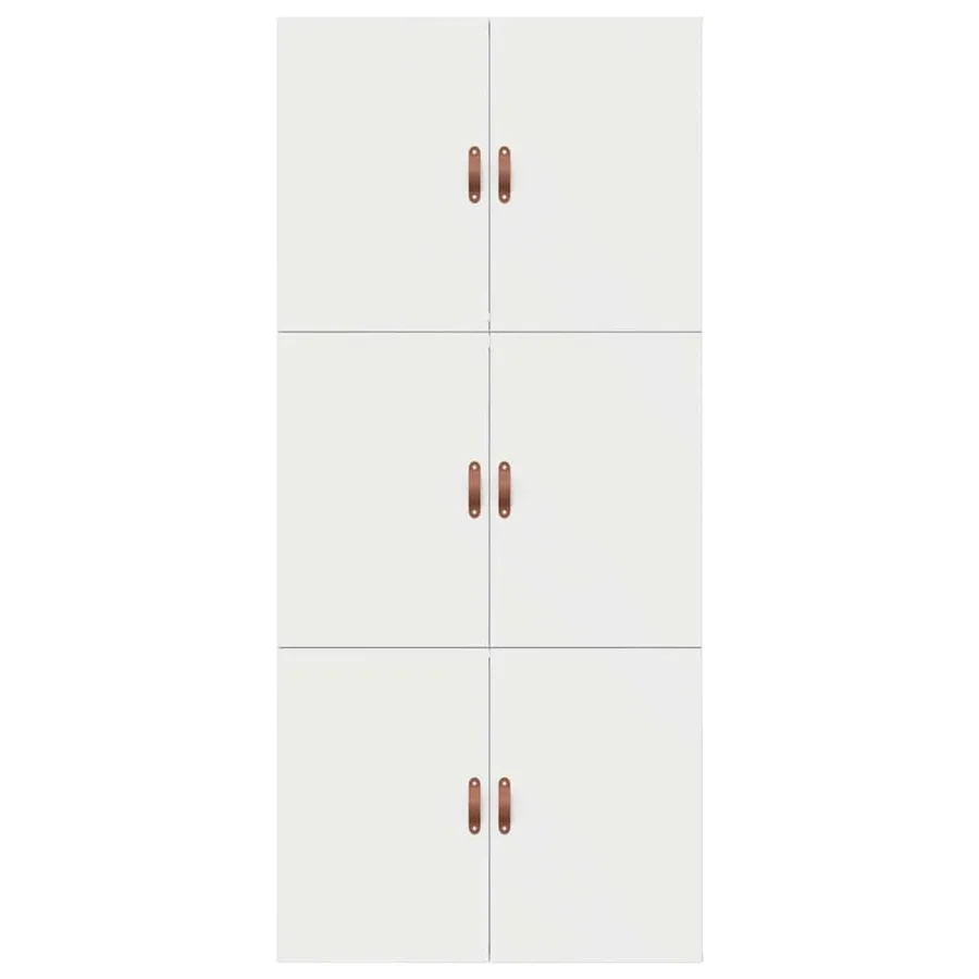 Cadre de lit avec rangement Blanc 90 x 190 cm Bois d'ingénierie - 9