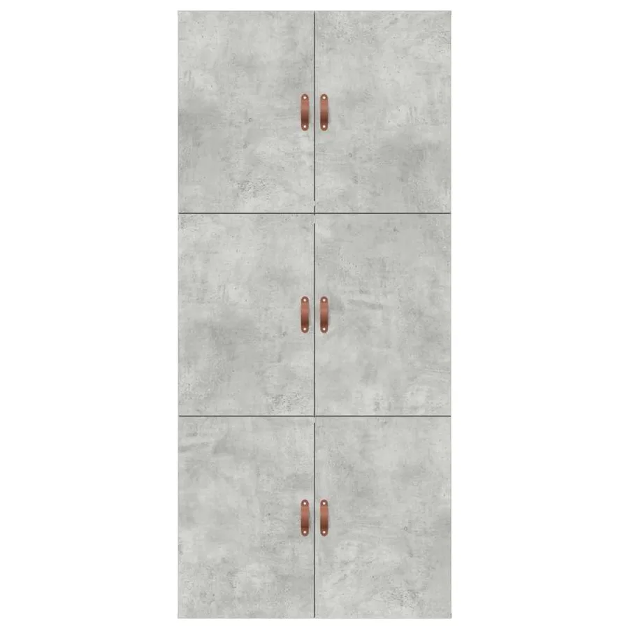 Cadre de lit avec rangement Gris béton 80 x 200 cm - 9