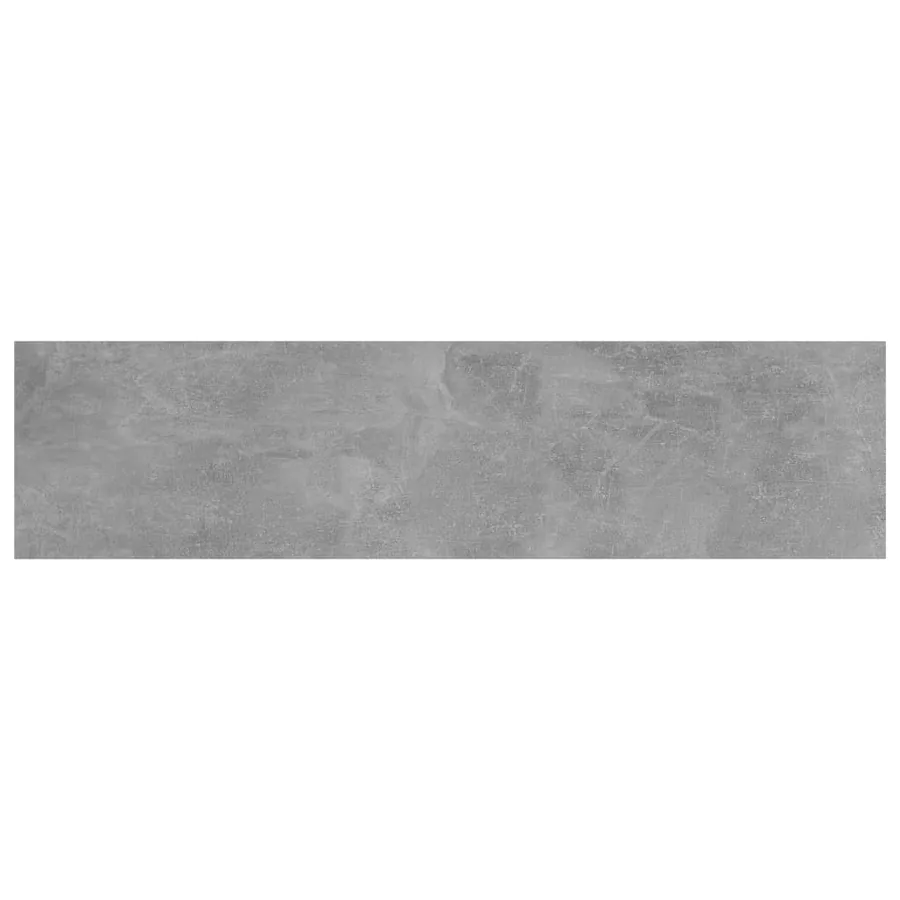 Panneaux de bibliothèque 4 pcs gris béton bois d’ingénierie - 4
