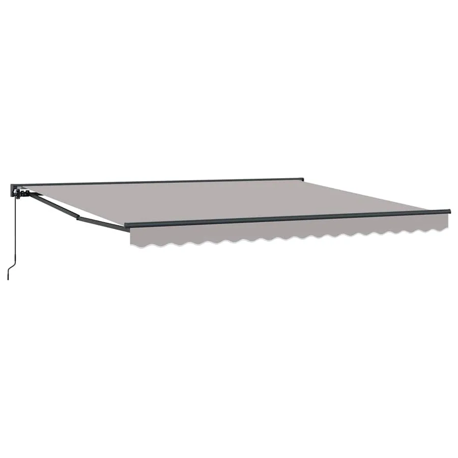 Cadre d'auvent Gris clair 400 × 300 cm - 2