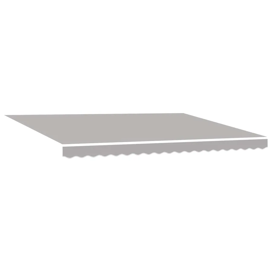 Cadre d'auvent Gris clair 450 × 300 cm - 4