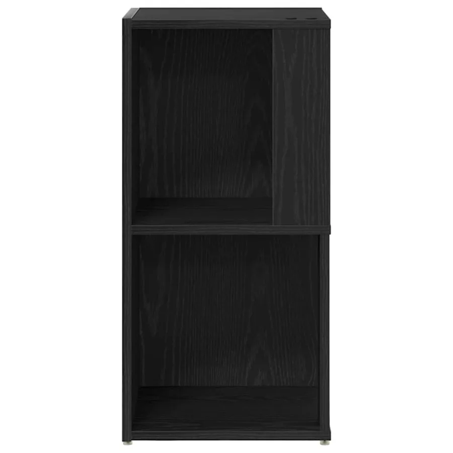 Étagères d'angle Chêne noir 33 x 33 x 67 cm Bois d'ingénierie - 6