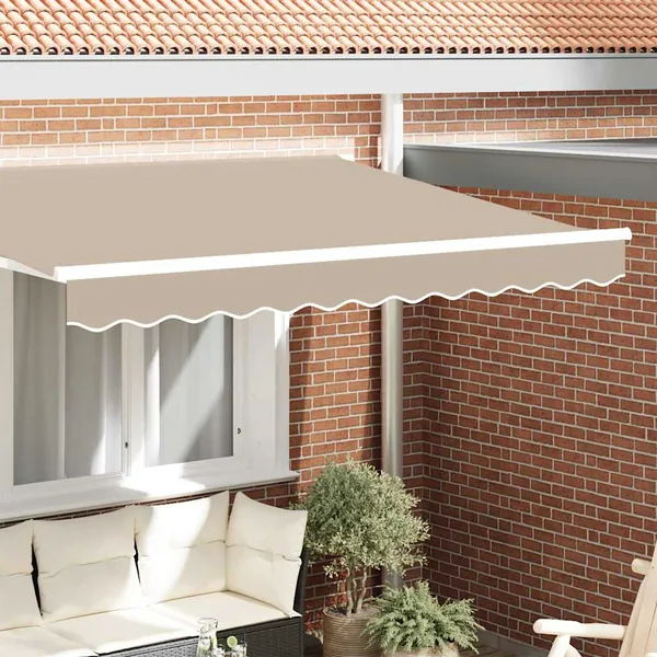 Remplacement de lambrequin Beige 2,5 m Polyester
