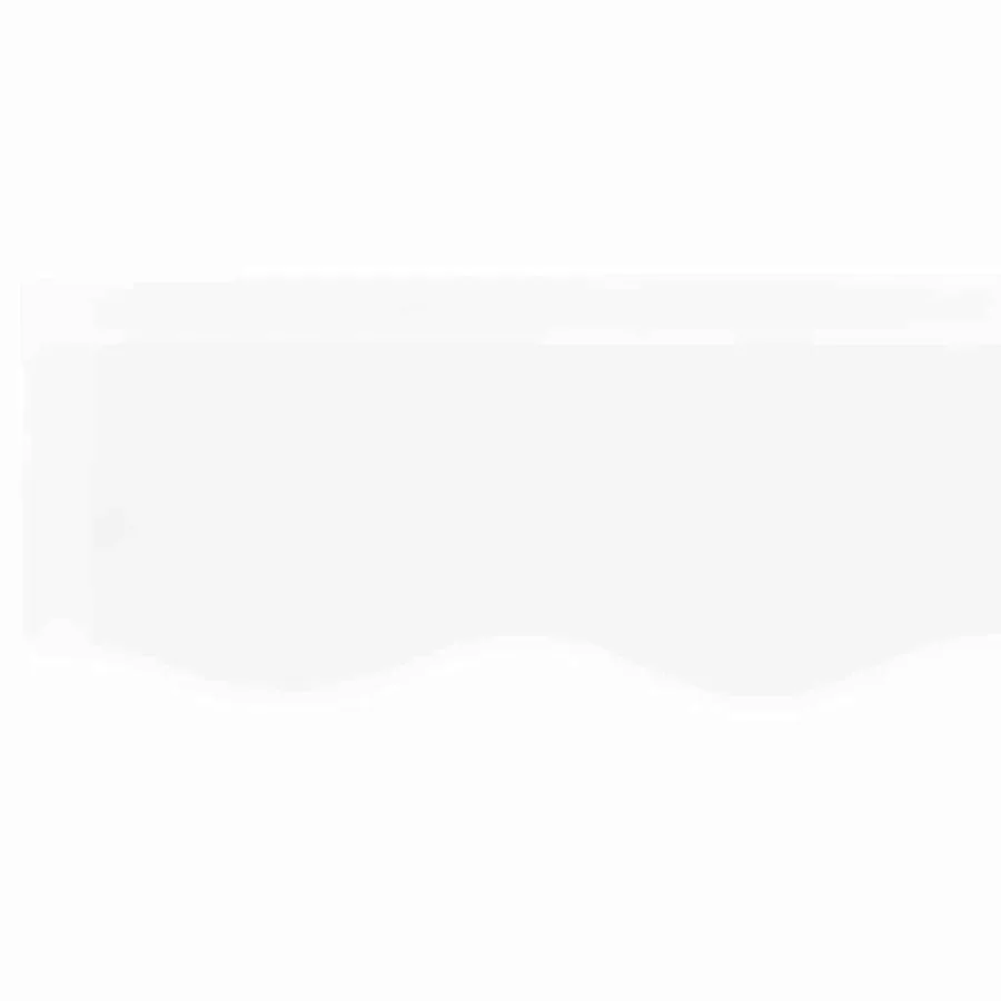Remplacement de lambrequin Blanc 480 x 20 cm Polyester - 5