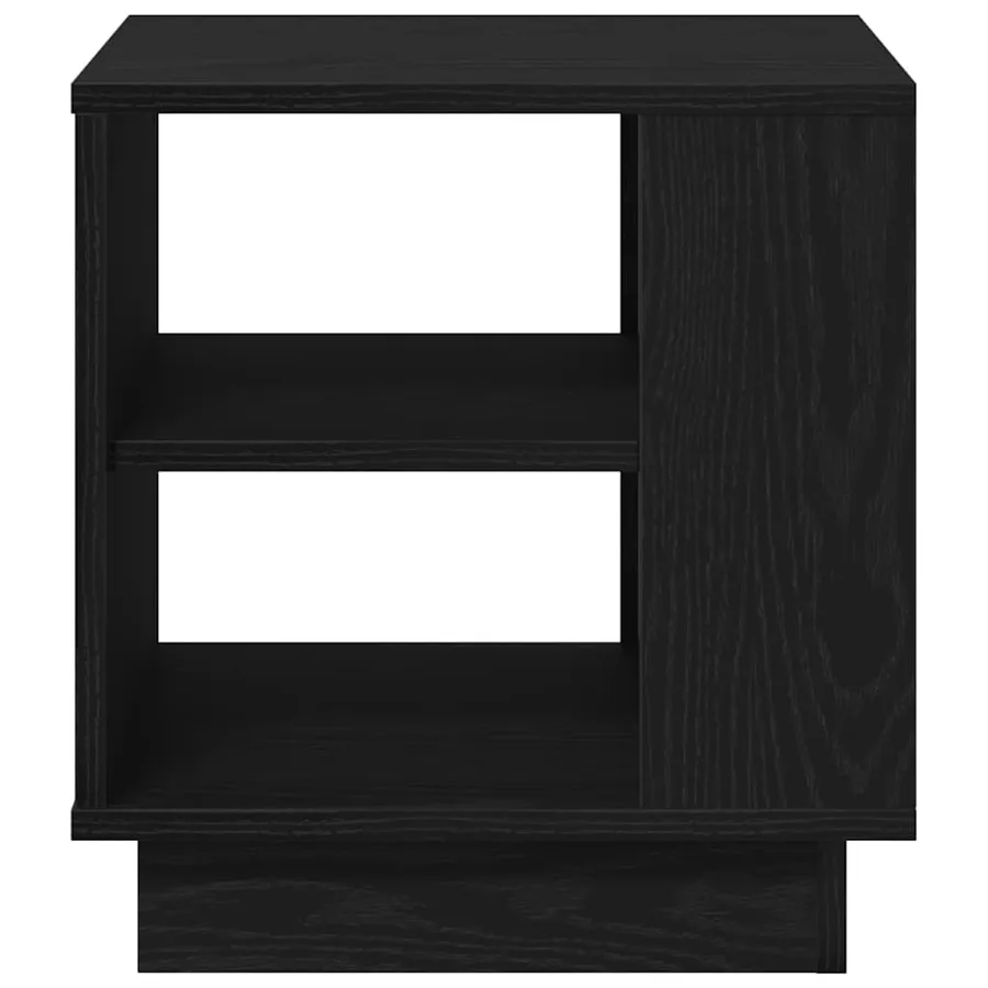 Table basse Chêne noir 40 x 40 x 43 cm Bois d'ingénierie - 6