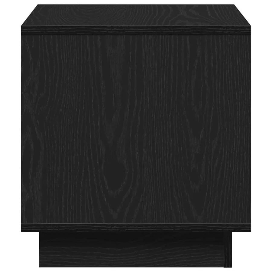 Table basse Chêne noir 40 x 40 x 43 cm Bois d'ingénierie - 7