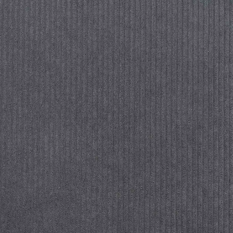 Tête de lit LED Gris foncé 180 cm Tissu en velours côtelé - 9
