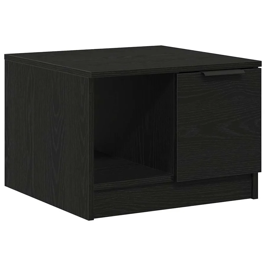 Table basse Chêne noir 50 x 50 x 36 cm Bois d'ingénierie - 2