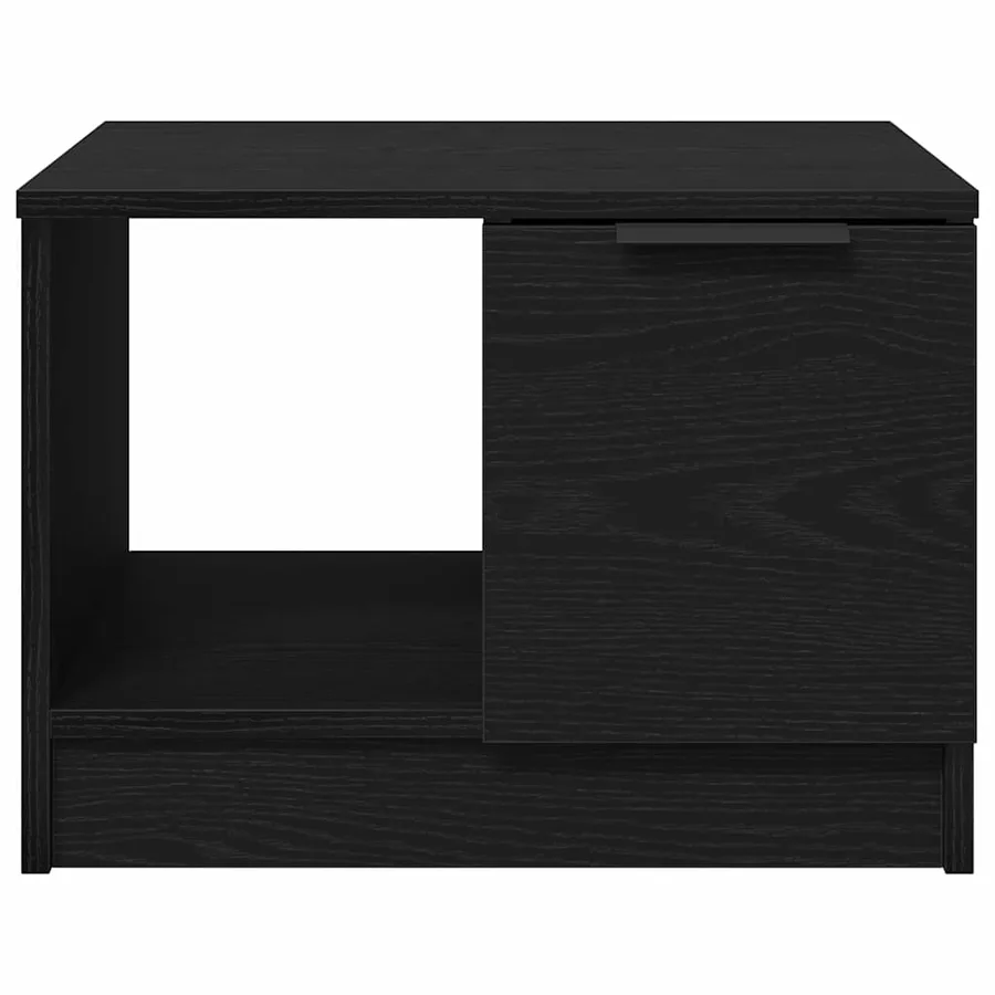 Table basse Chêne noir 50 x 50 x 36 cm Bois d'ingénierie - 5