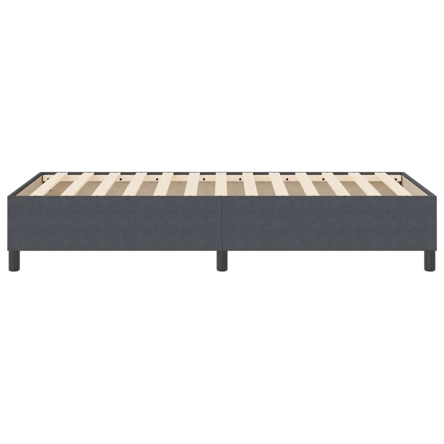 Cadre de lit plateforme Gris foncé 80 x 200 cm - 6