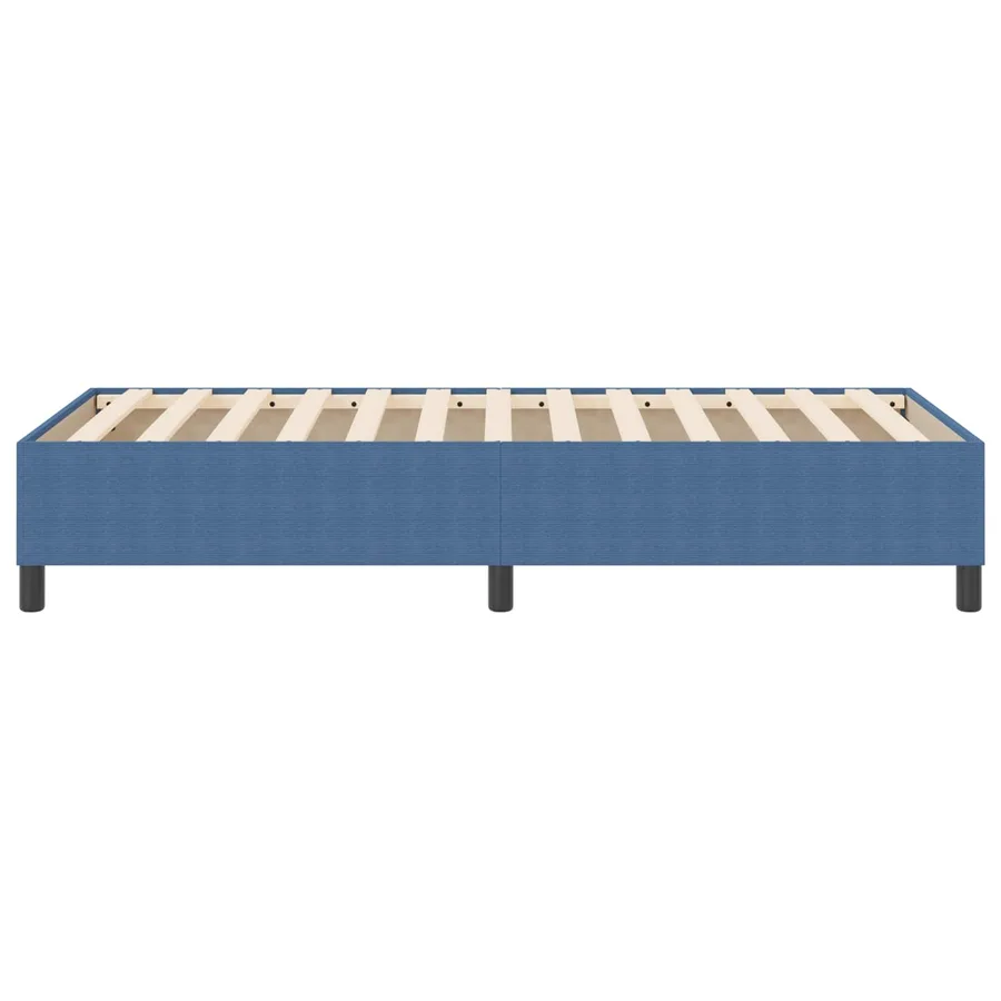 Cadre de lit plateforme Bleu 90 x 200 cm - 6