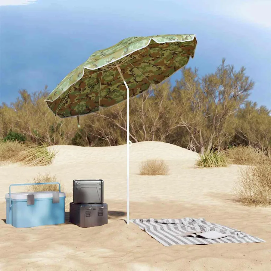 Parasol de jardin polyester 170T Camouflage - 3