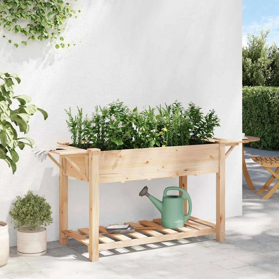 Cache-pot de jardin Beige 155 x 59 x 76,5 cm - 4