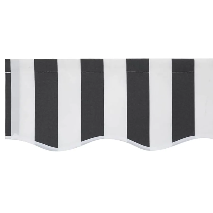 Toile de rechange pour auvent Anthracite et blanc 3,5 x 2 m - 6