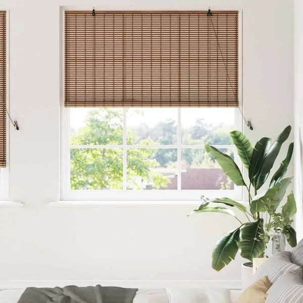 Store enrouleur Marron 140 x 220 cm Bambou