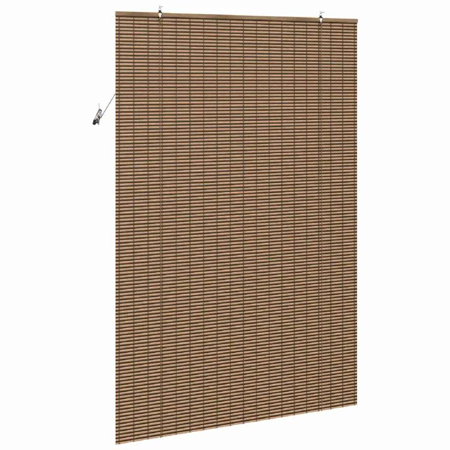 Store enrouleur Marron 140 x 220 cm Bambou - 5