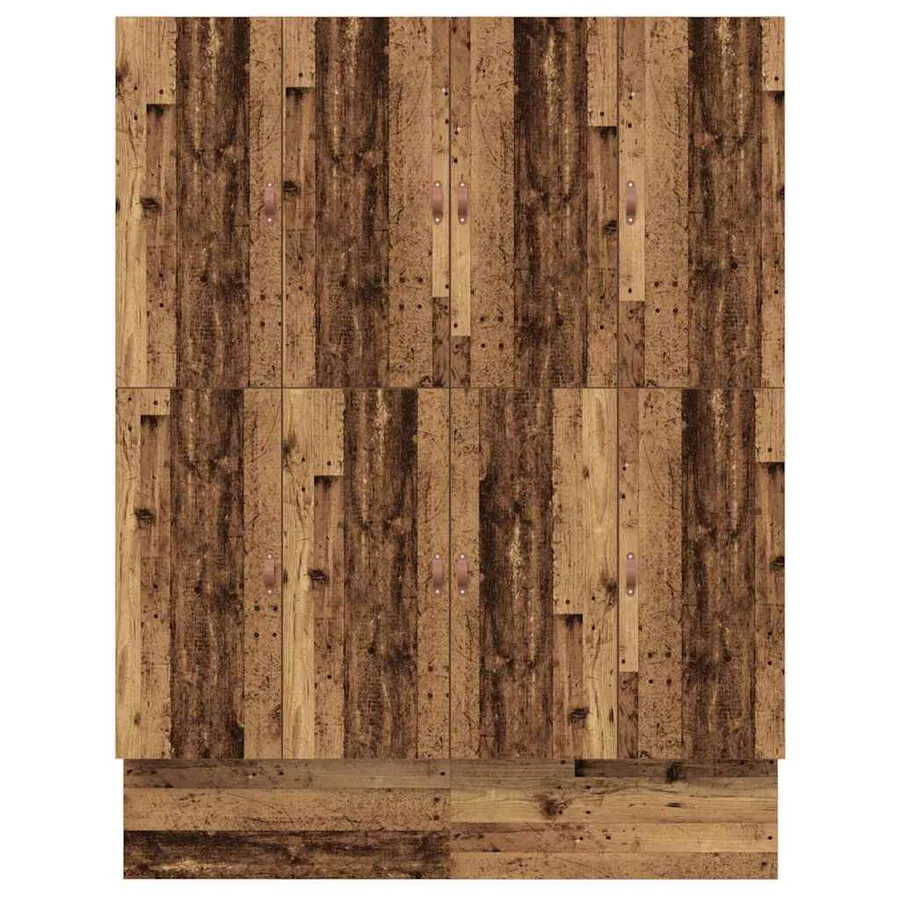 Cadre de lit avec rangement avec tiroir Bois Ancien 180 cm - 8