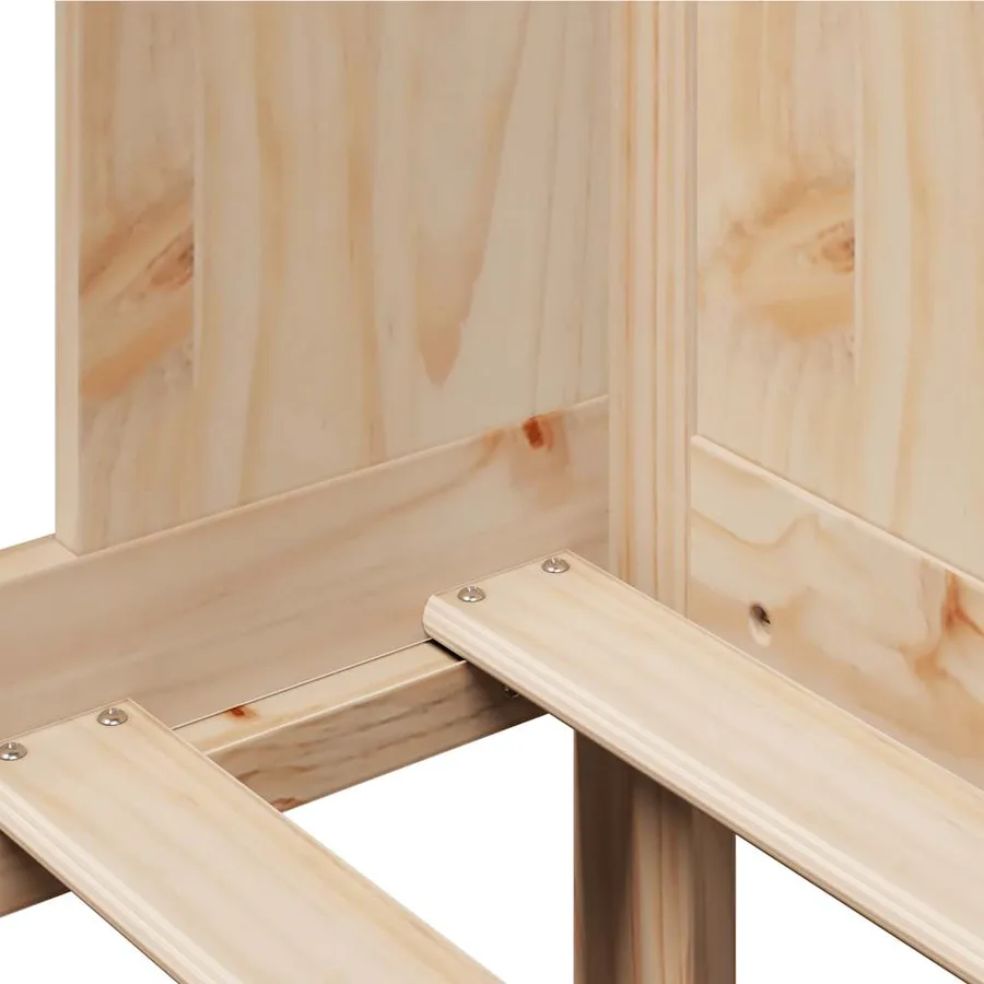 Lit de jour avec tiroirs sans matelas 80x200 cm bois massif - 10