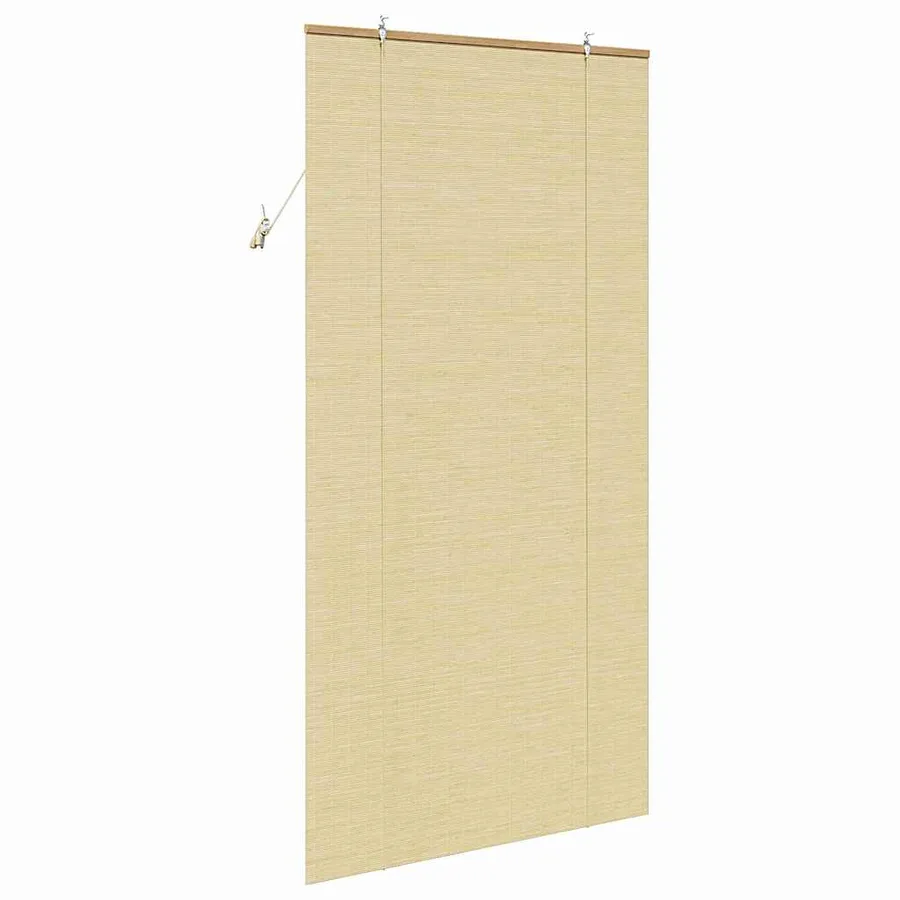 Store enrouleur Nature 100 x 220 cm Bambou - 5