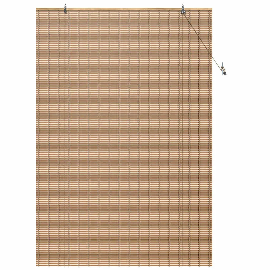 Store enrouleur Nature 150 x 220 cm Bambou - 5