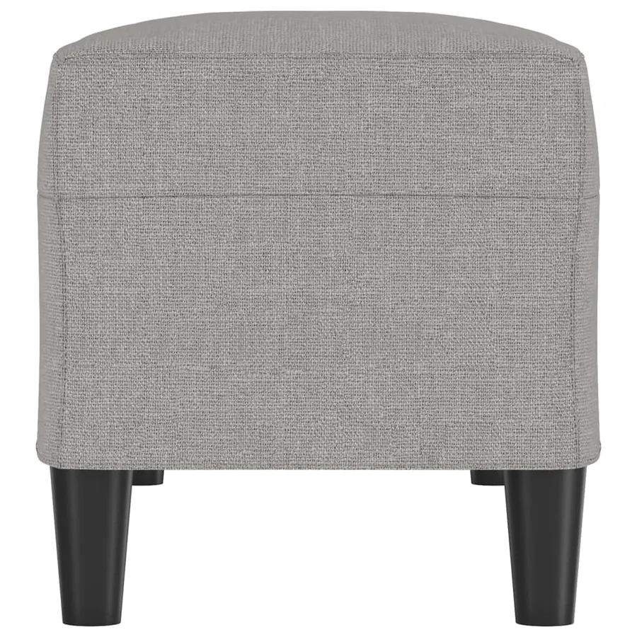 Banc Gris clair 100x35x41 cm Tissu - 4