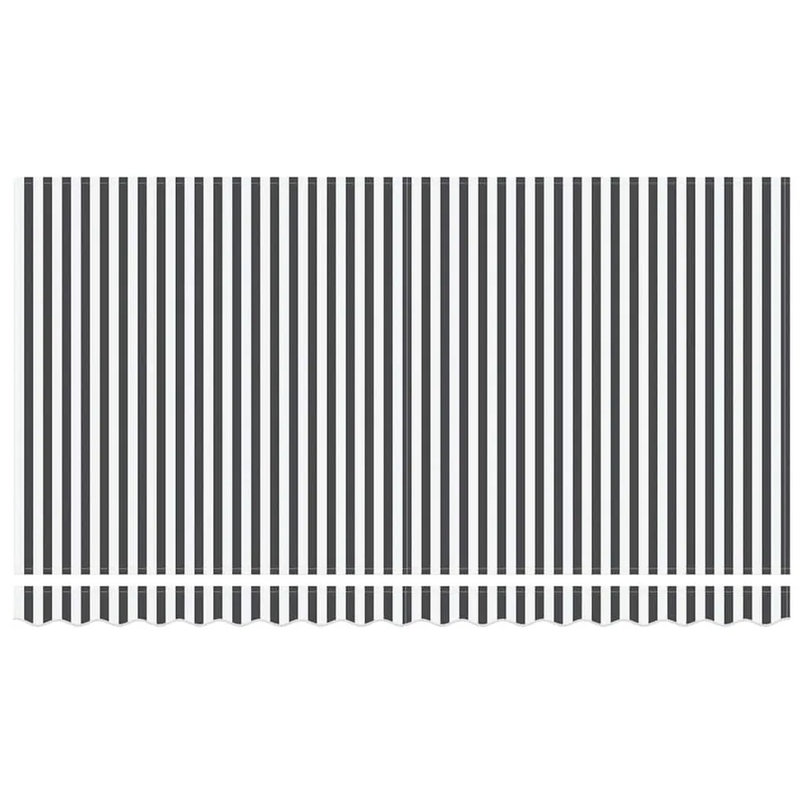 Cadre d'auvent Anthracite et blanc 400 x 200 cm - 6