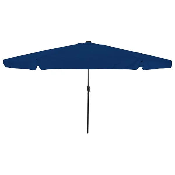Parasol de jardin 395 x 395 x 245 cm Polyester Rond Azur