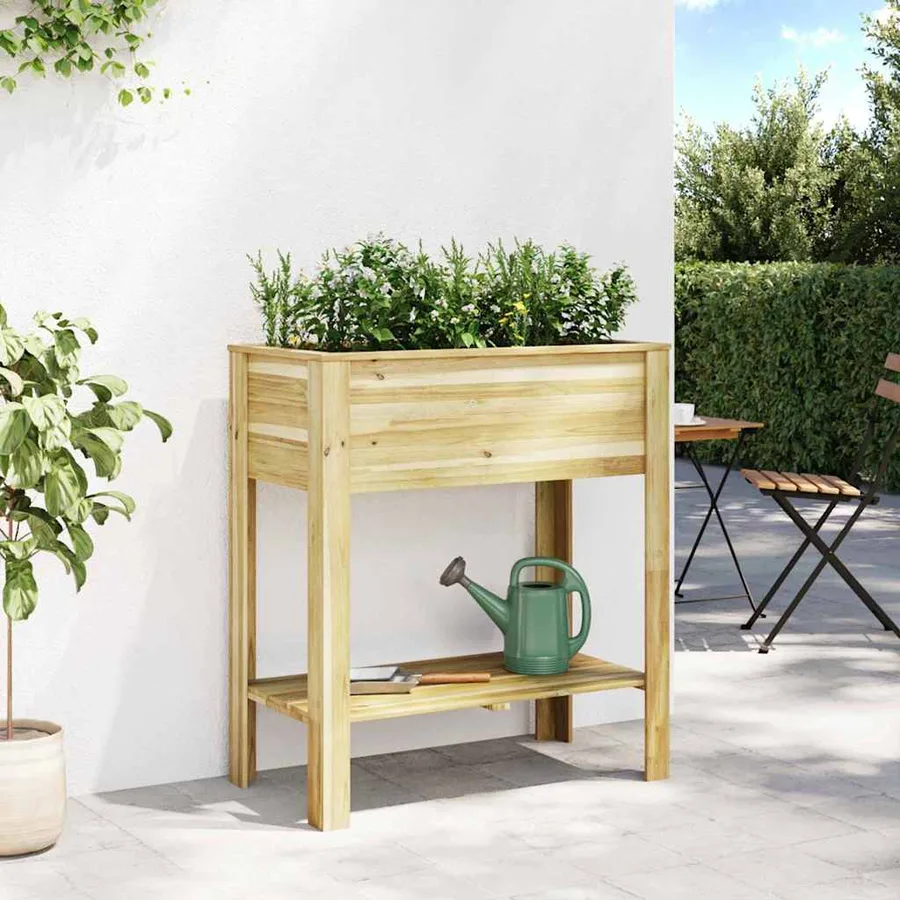 Jardin haut Marron 85,5 x 46,5 x 96 cm Pinède imprégnée - 4