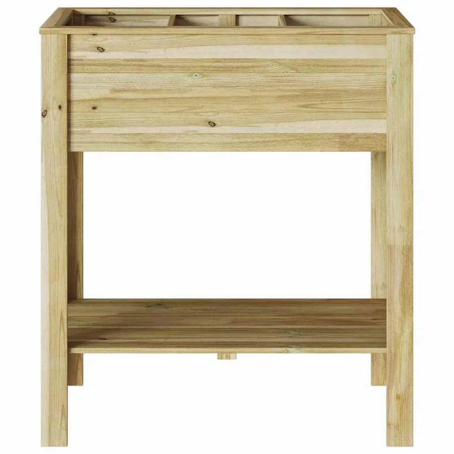 Jardin haut Marron 85,5 x 46,5 x 96 cm Pinède imprégnée - 5