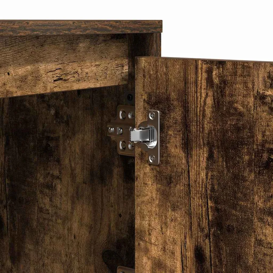 Cabinet de chevet Chêne fumé 39 x 34,5 x 50 cm - 11