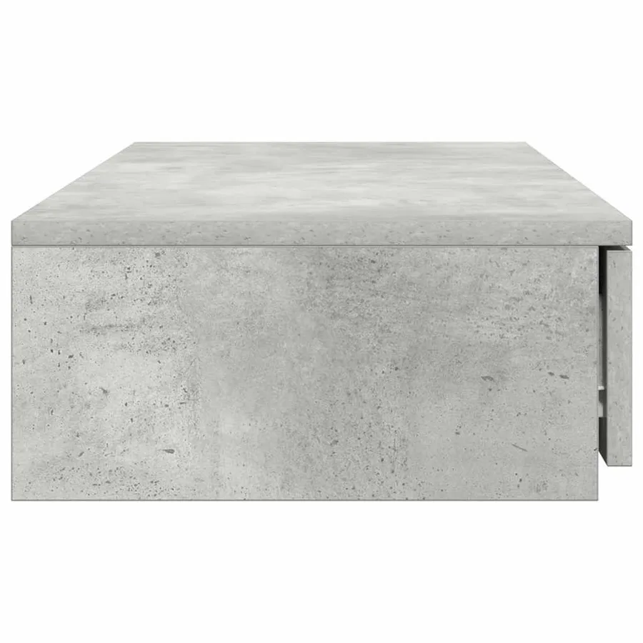 Tiroirs de lit Gris béton 75 x 36,5 x 16,5 cm Bois d'ingénierie - 7