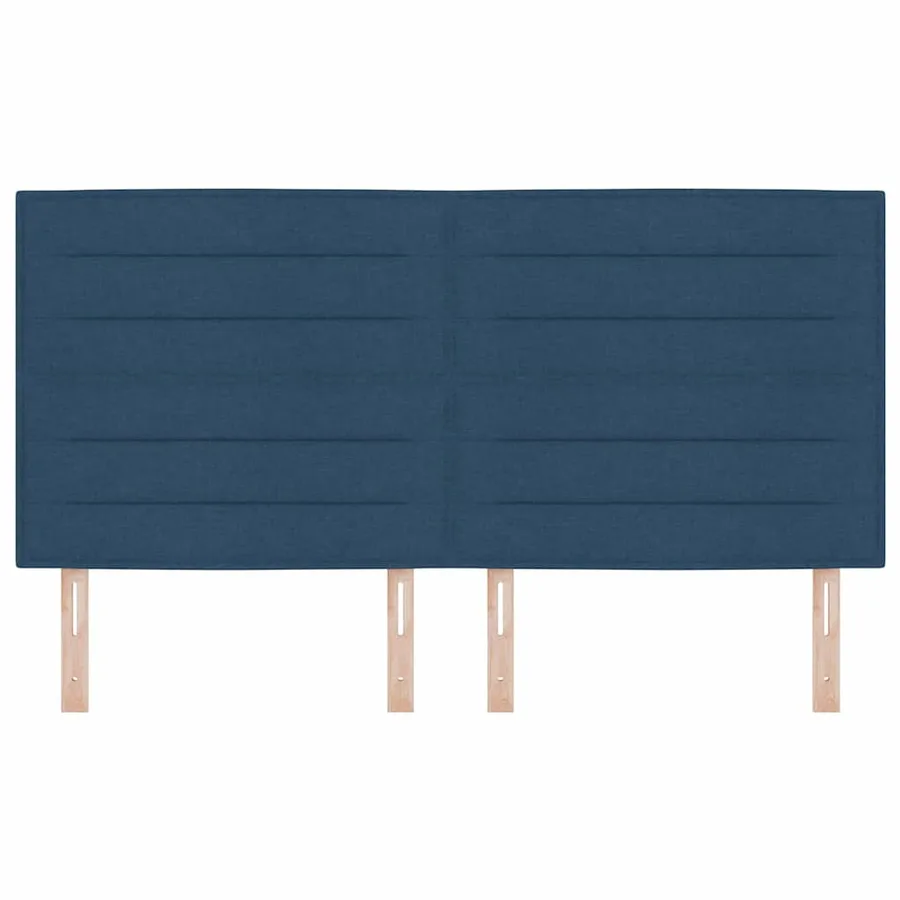 Tête de lit Bleu 180 cm tissu - 4