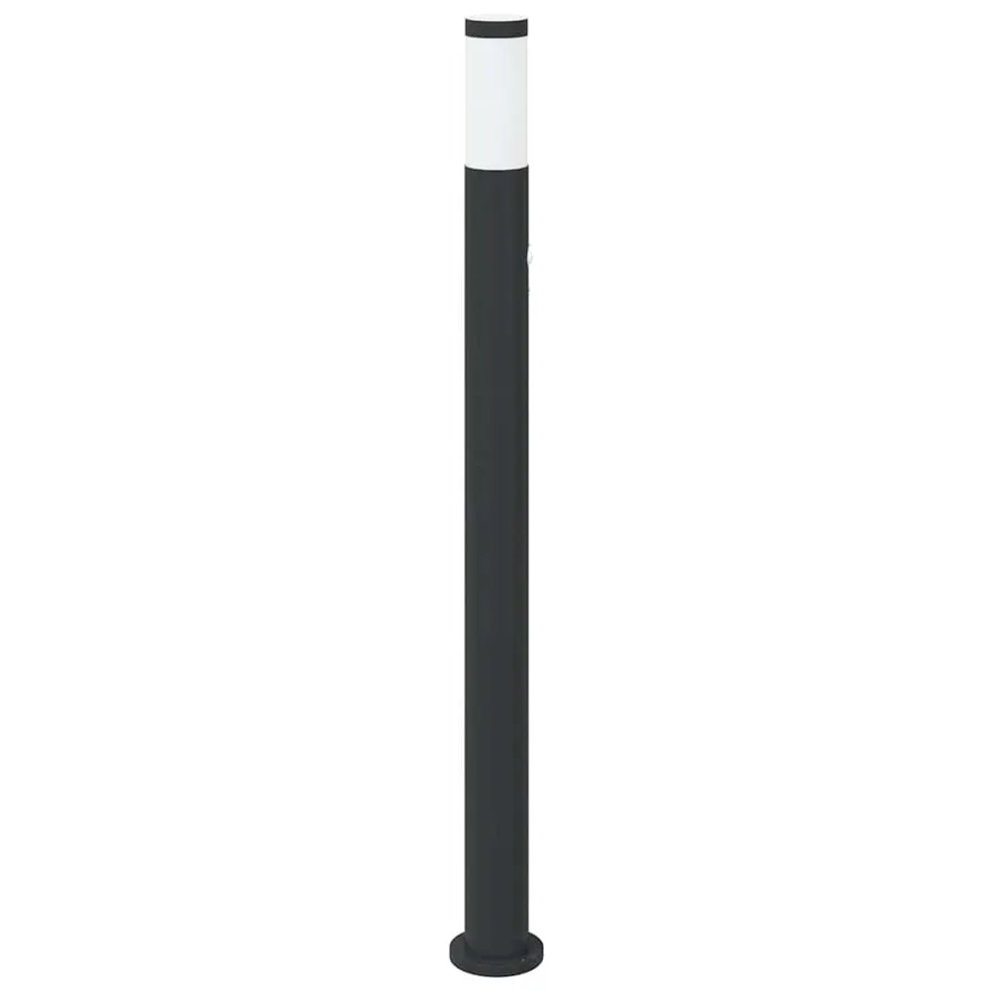 Borne lumineuse avec détecteur 110 cm en acier inoxydable IP44 - 4