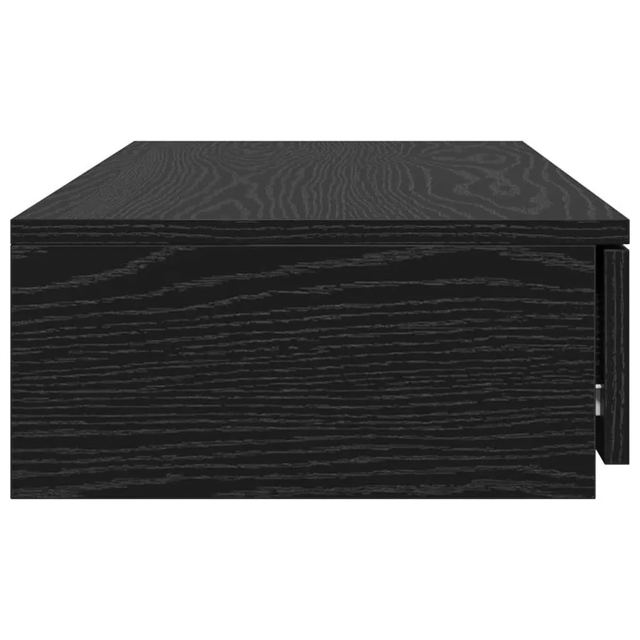 Tiroirs de lit Chêne noir 75 x 36,5 x 16,5 cm Bois d'ingénierie - 7