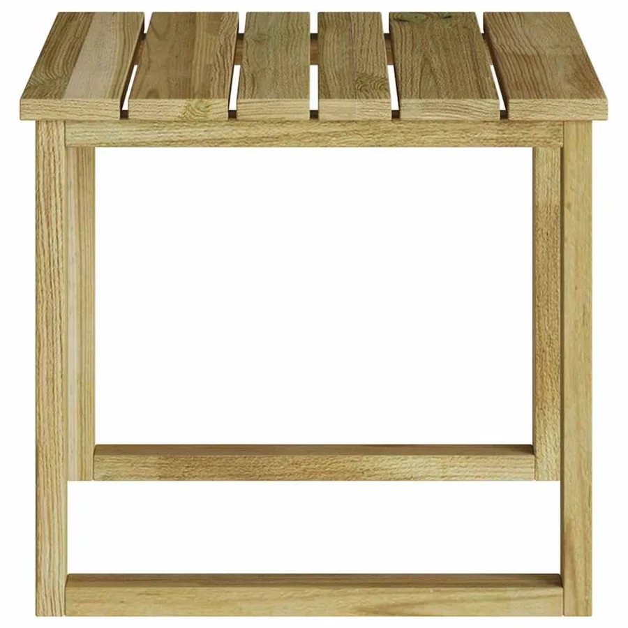 table Naturel 40 x 40 x 36 cm Pinède imprégnée - 6