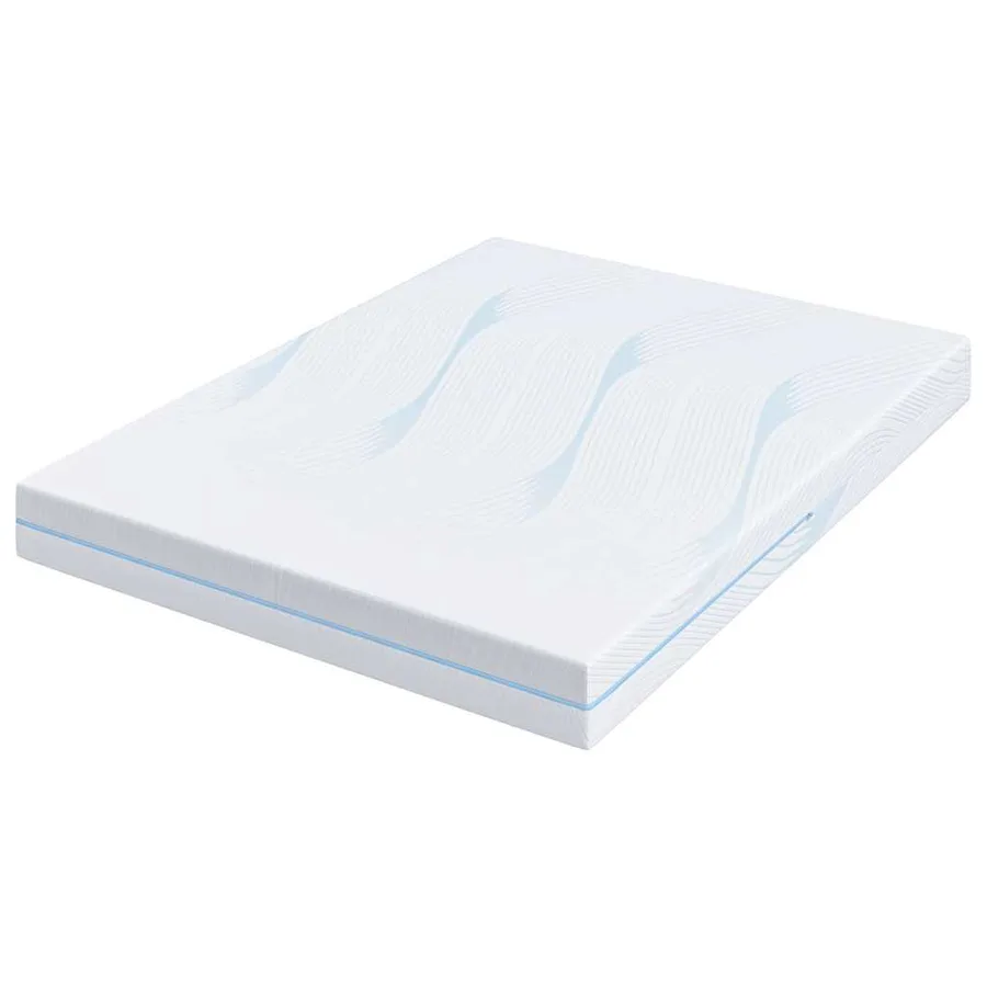 Matelas Moyennement ferme 160 x 200 cm Blanc - 5