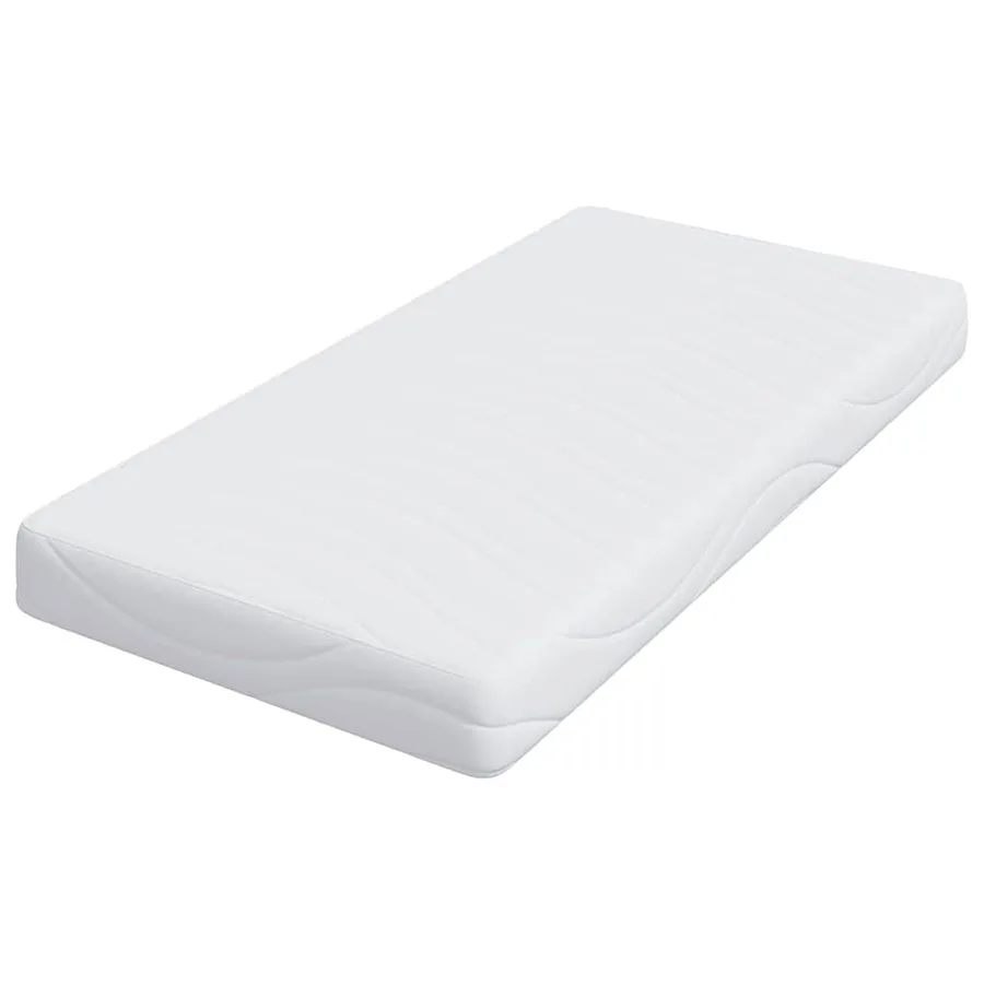 Matelas Blanc 80 x 160 cm Tissu jacquard - 4