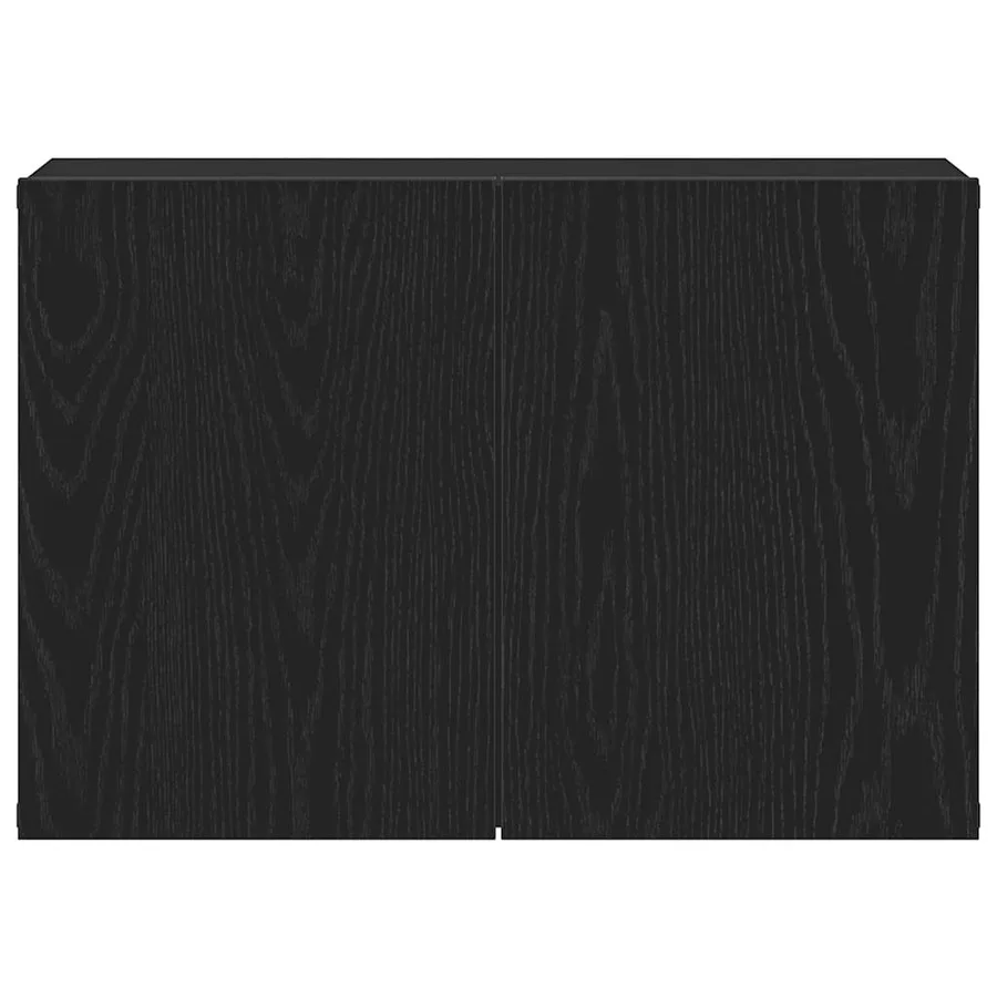 Meuble TV Chêne noir 60x30x41 cm Bois d'ingénierie - 6