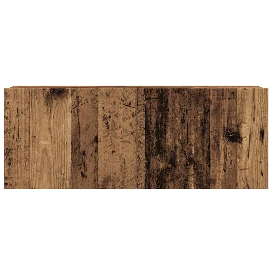 Ensemble de meuble TV mural 6 pcs vieux bois bois d'ingénierie - 7