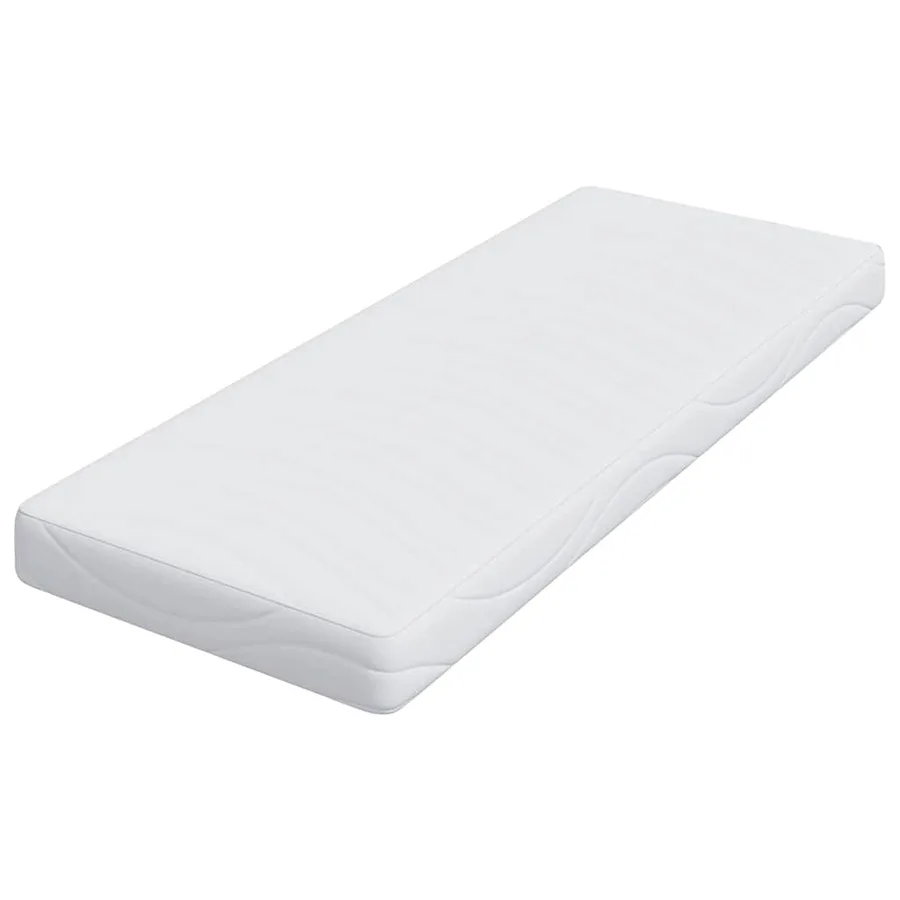 Matelas Blanc 80 x 200 cm Tissu jacquard - 4
