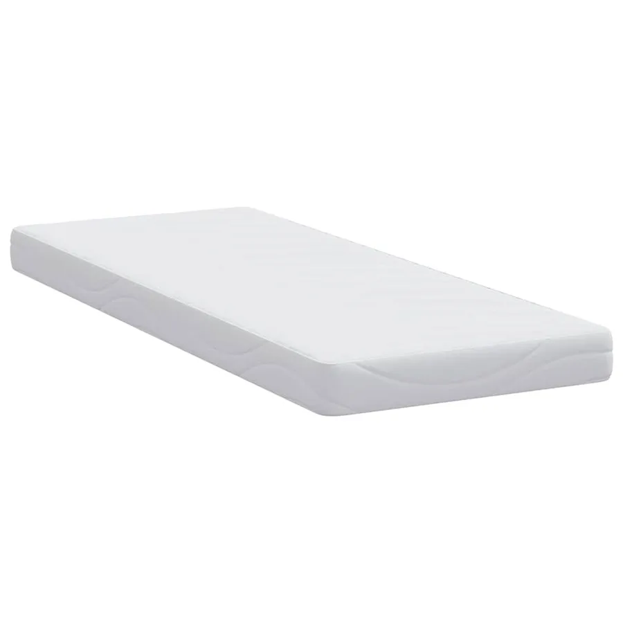 Matelas Blanc 80 x 200 cm Tissu jacquard - 5