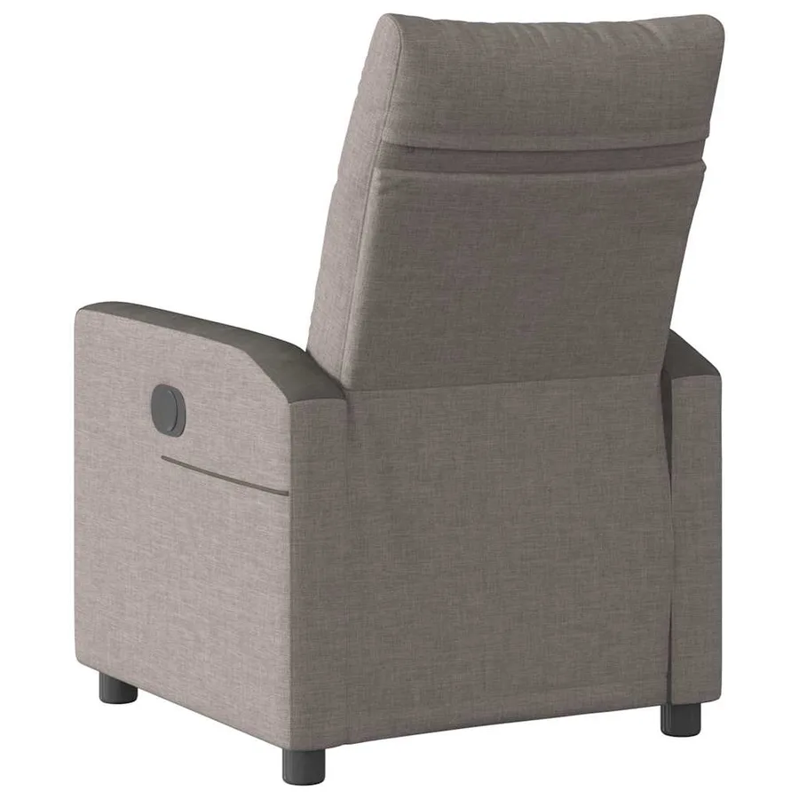 Fauteuil inclinable électrique Taupe Tissu - 7