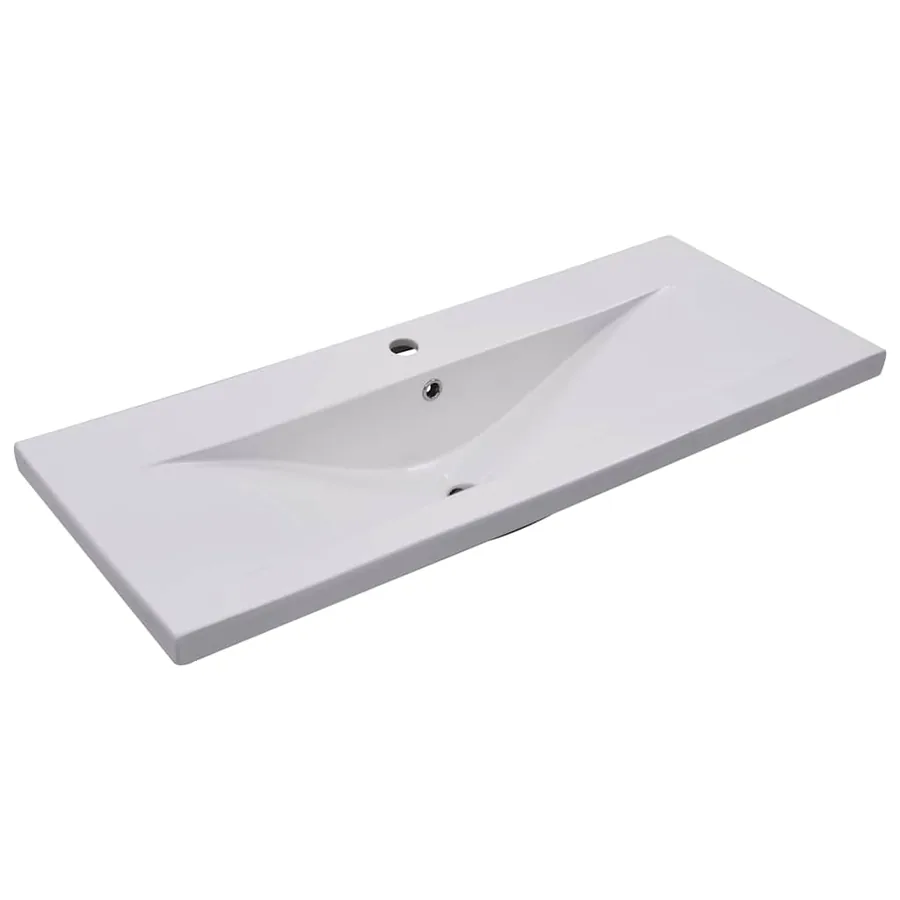 Ensemble de meubles de salle de bain Blanc Aggloméré - 12