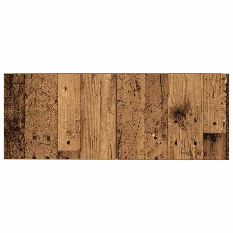 Ensemble de meuble TV mural 4 pcs vieux bois bois d'ingénierie - 6