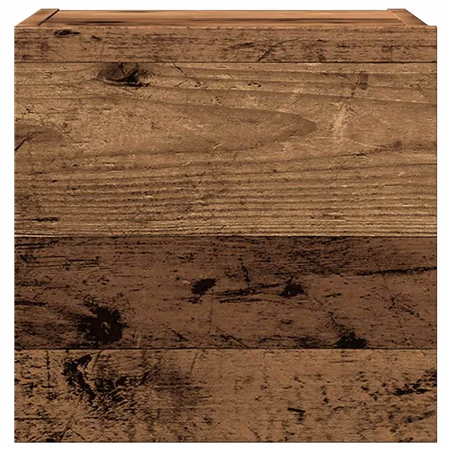 Ensemble de meuble TV mural 4 pcs vieux bois bois d'ingénierie - 8