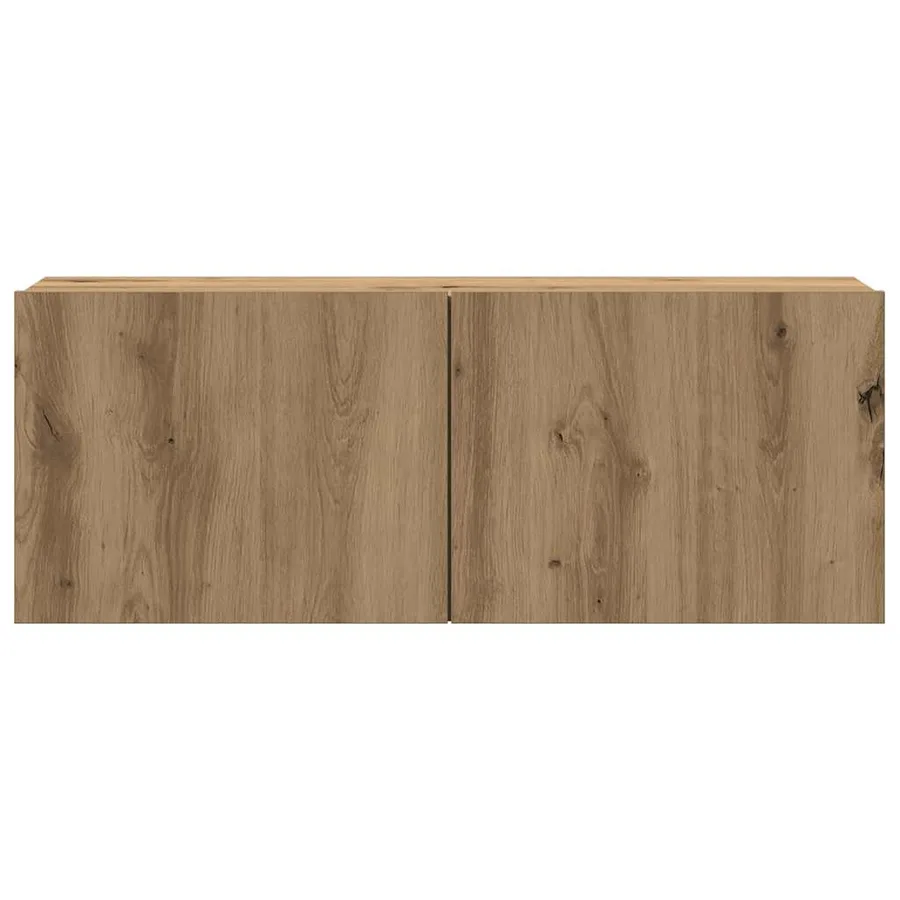 Ensemble de meuble TV mural 5 pcs chêne artisanal - 7