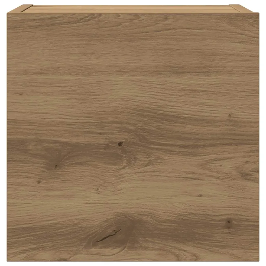 Ensemble de meuble TV mural 5 pcs chêne artisanal - 9