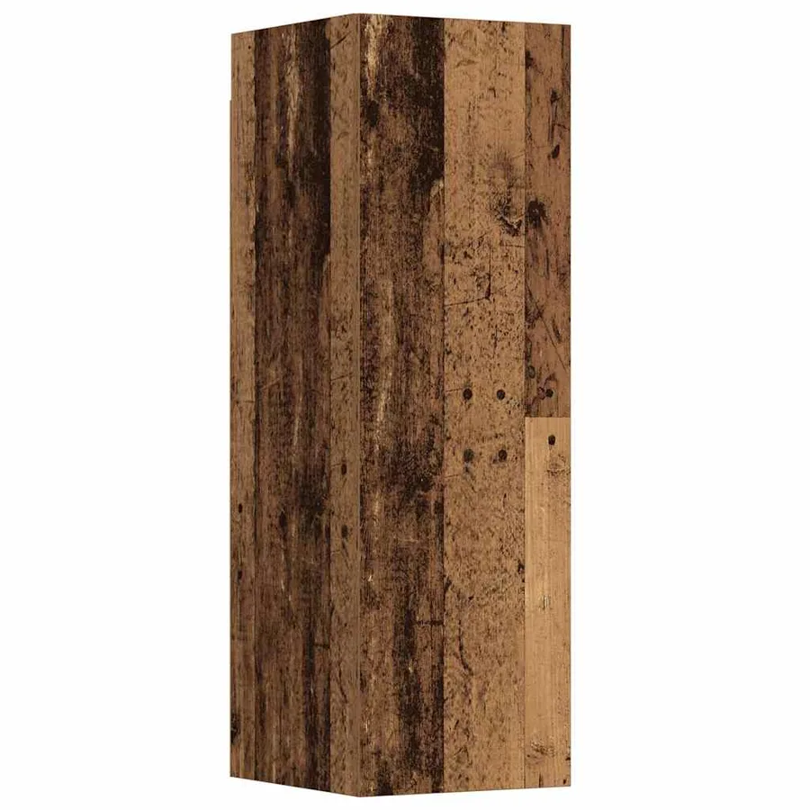 Meubles TV muraux 5 pcs vieux bois bois d'ingénierie - 5