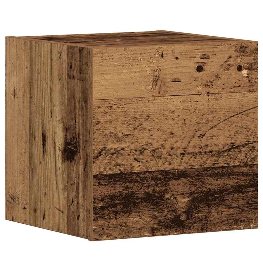 Meubles TV muraux 5 pcs vieux bois bois d'ingénierie - 6