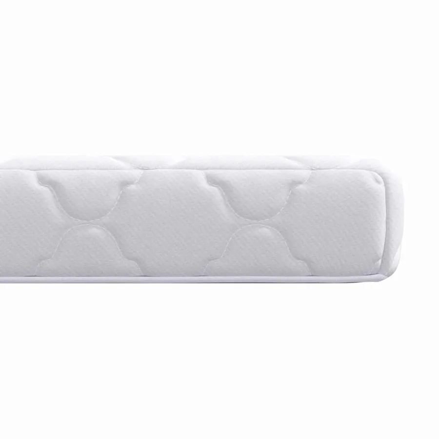 Matelas Blanc 120 x 200 cm Tissu jacquard - 6